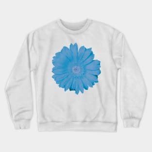 Blue Daisy Flower Crewneck Sweatshirt